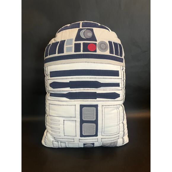 Pottery Barn Kids | Star Wars R2-D2 | Throw Decor Accent Pillow | GUC - Picture 1 of 7